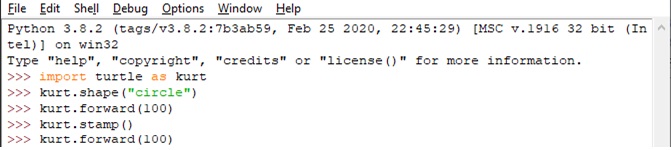 Python For Kids lesson screenshot: Step 11-5